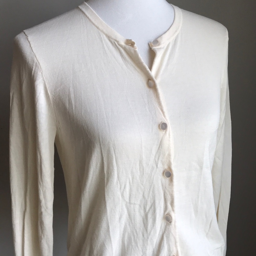 J.Crew   |   Cardigan! Cotton/wool Mix!
